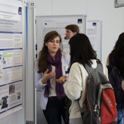 IGSN/IRTG student Zohre Azimi (Iran) presents her poster
