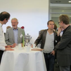 IGSN and SFB 874 PIs (from the left to right) Laurenz Wiskott, Ulf Eysel, Tobias Schmidt-Wilcke and Nikolai Axmacher