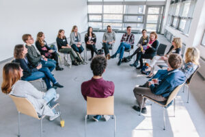 Brainstorming Session with PhD researchers and Anna Fejtova, Jenny Read, Mara Mather, Carien Lansink and Tatiana Korotkova