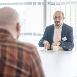 IGSN Alumni Ercan Altinsoy with PhD researchers in our first workshop. ©Marquard, RUB