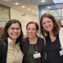 From left to right: IGSN faculty members Elena Enax-Krumova, Lara Schlaffke, and IGSN alumni Naima Rüther